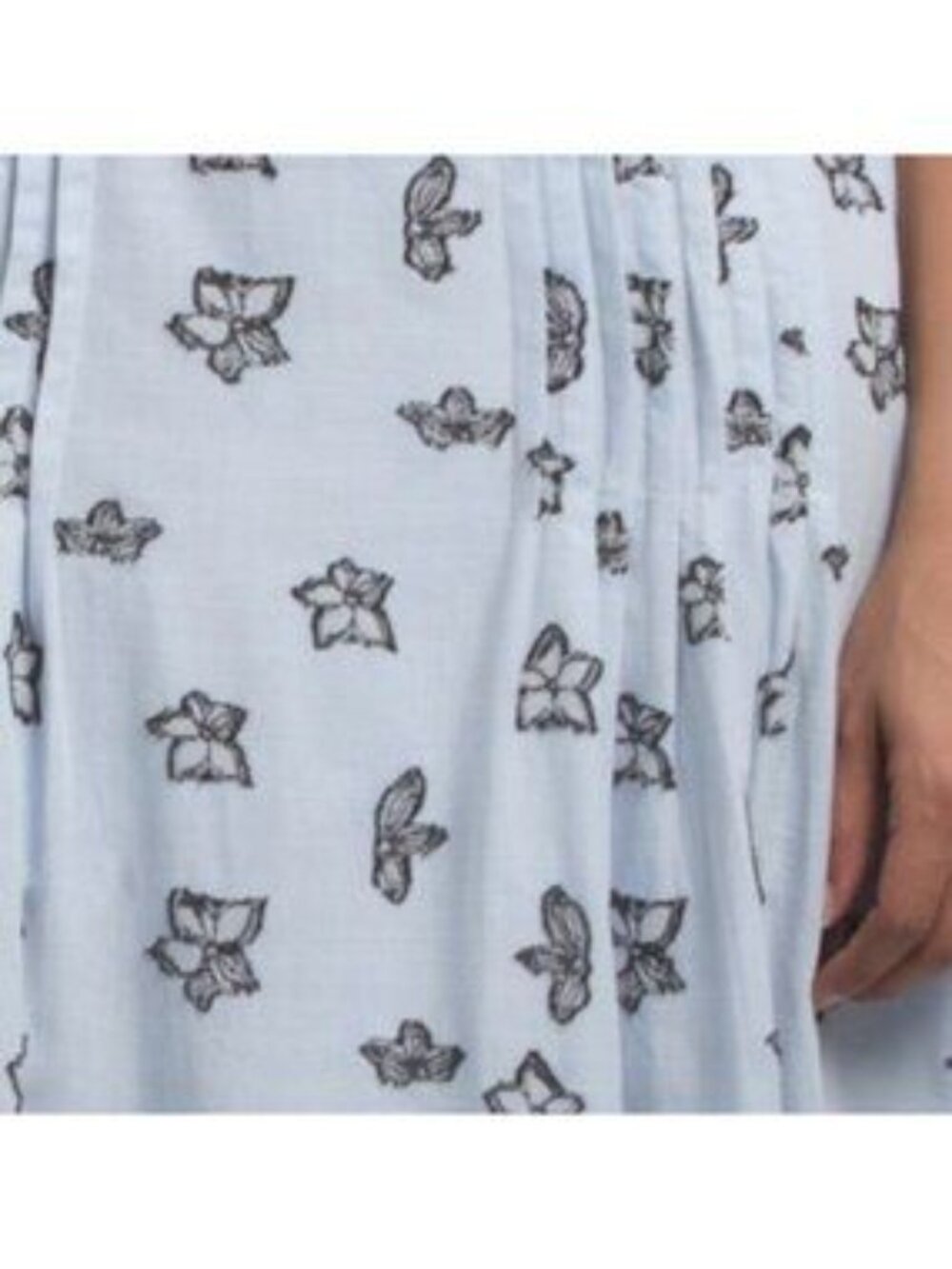 SOLITAIRE Cotton Blend Sleeveless Jacquard Maxi Dress - Picture 4 of 4